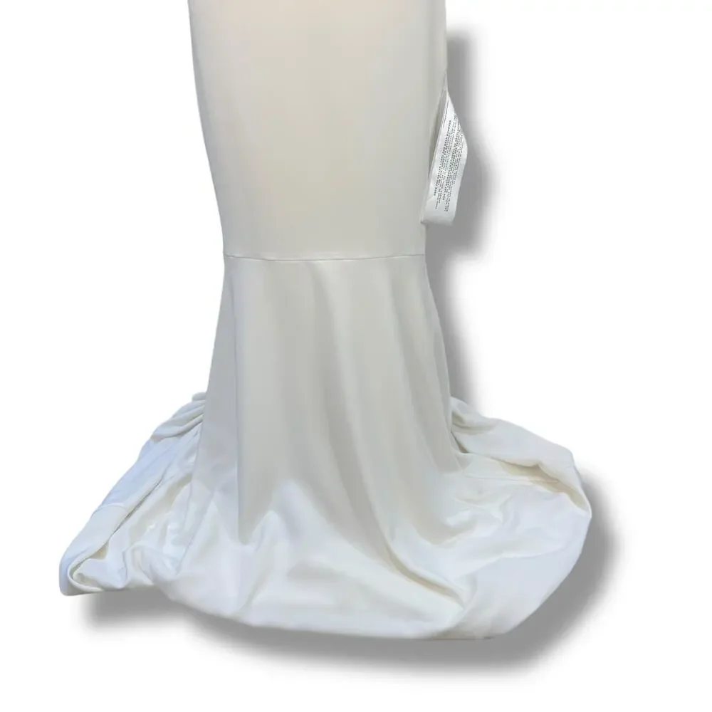 Dress the Population Sleeveless Mermaid Dress Wedding Bridal Floor Length Small - Picture 4 of 11